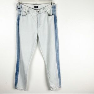 CITIZENS OF HUMANITY Rocket Crop High Rise Light Wash Skinny Jeans, Size 28